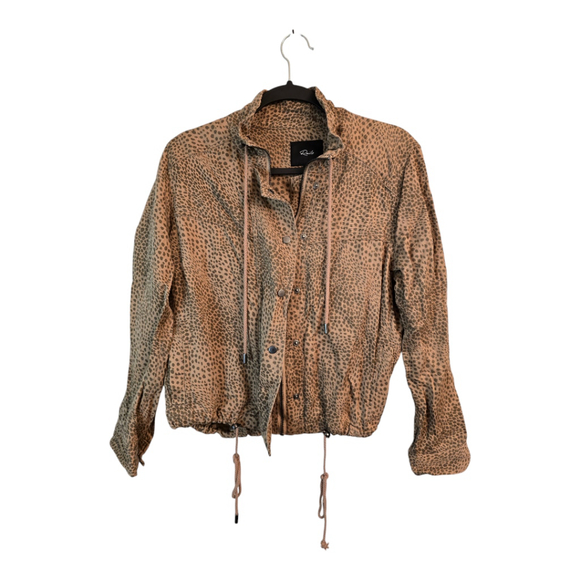Rails Tawny Leopard Print Jacket Size Small - Picture 1 of 14